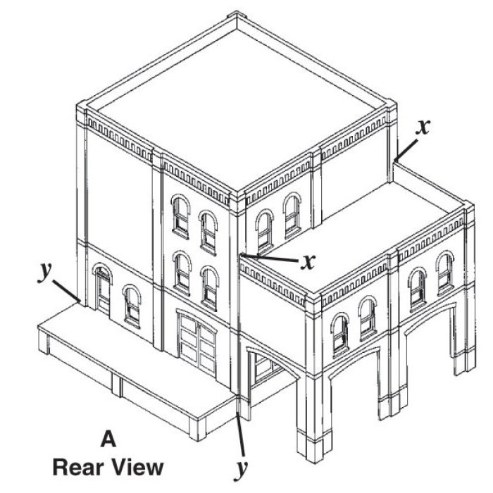 Scratch Build Modular Building Parts OO pk2