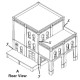 Scratch Build Modular Building Parts OO pk2