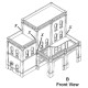 Scratch Build Modular Building Parts OO pk2