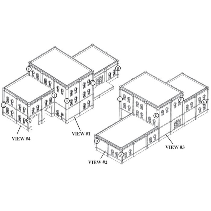 Large Industrial Building 495mm long OO Large Industrial Building 495mm long OO