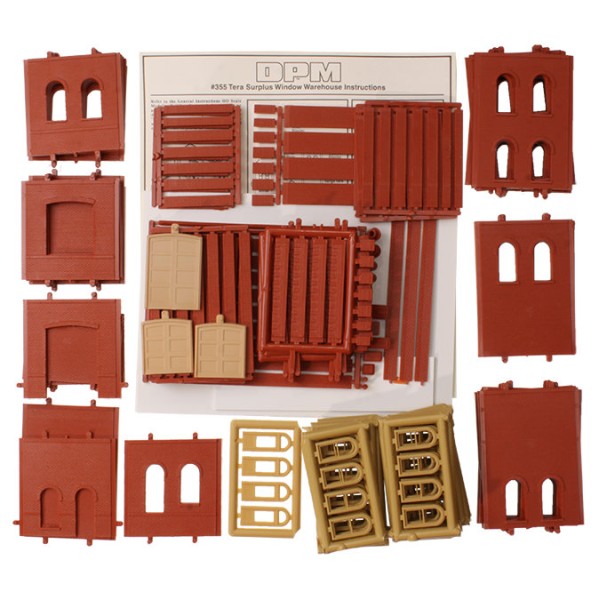 Industrial Factory Building 371mm tall OO