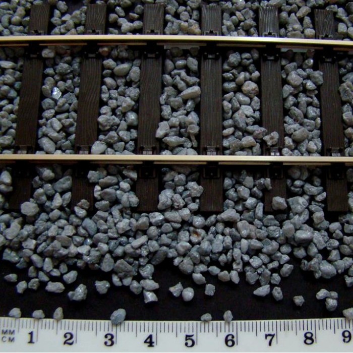 Dark-Grey Ballast O gauge EEZYLOADS BAL-004DG Dark-Grey Ballast O gauge EEZYLOADS BAL-004DG