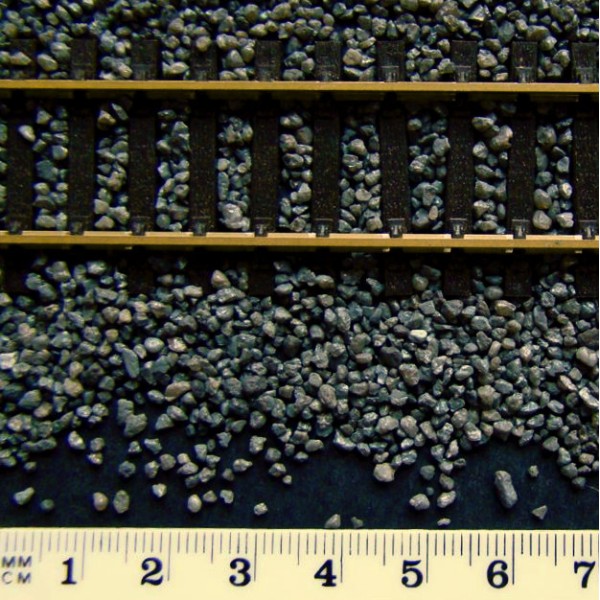 Dark-Grey Ballast OO gauge EEZYLOADS BAL-007