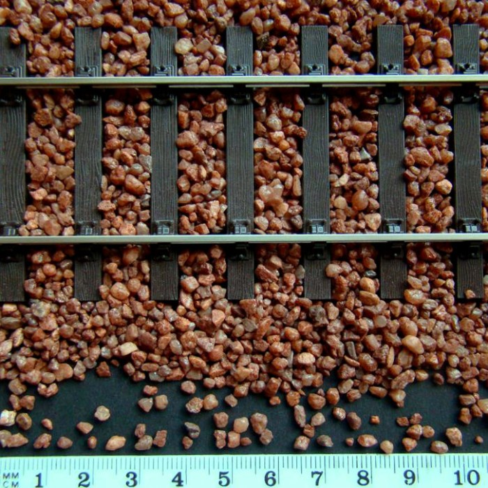Rusty Brown Ballast O gauge EEZYLOADS BAL-009 Rusty Brown Ballast O gauge EEZYLOADS BAL-009