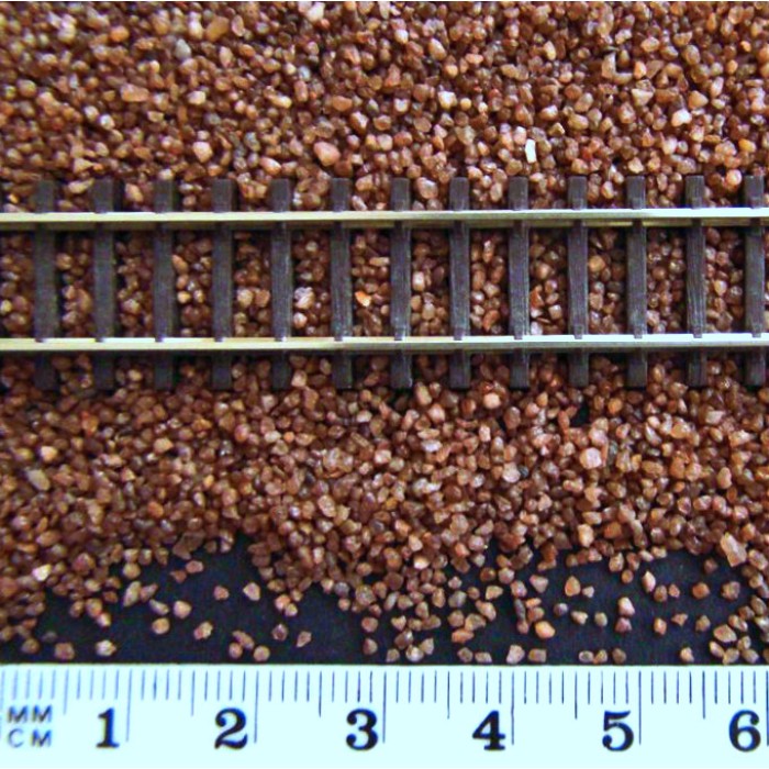 Rusty Brown Ballast N gauge EEZYLOADS BAL-011 Rusty Brown Ballast N gauge EEZYLOADS BAL-011