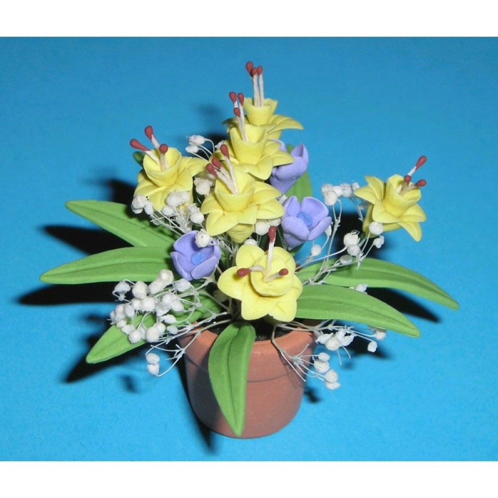 Dolls House Pot Plant 1