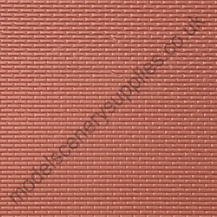 Brick plastic sheet Plain Bond OO Finecast FBS401B Brick plastic sheet Plain Bond OO Finecast FBS401B