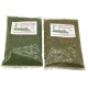 Leaves Burnt and Med Green Leaf Foliage Twin Pack