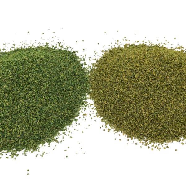 Leaves Burnt and Med Green Leaf Foliage Twin Pack
