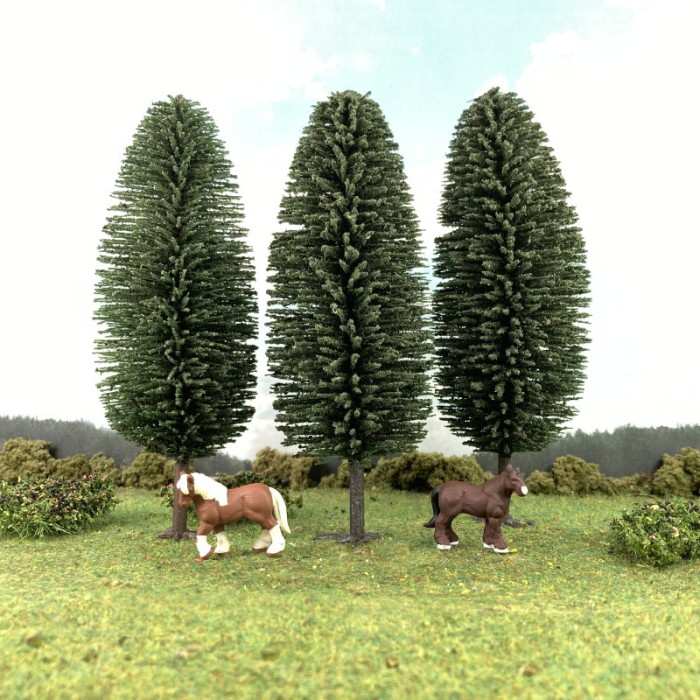 Green Poplar Constructional Trees 145mm tall Green Poplar Constructional Trees 145mm tall