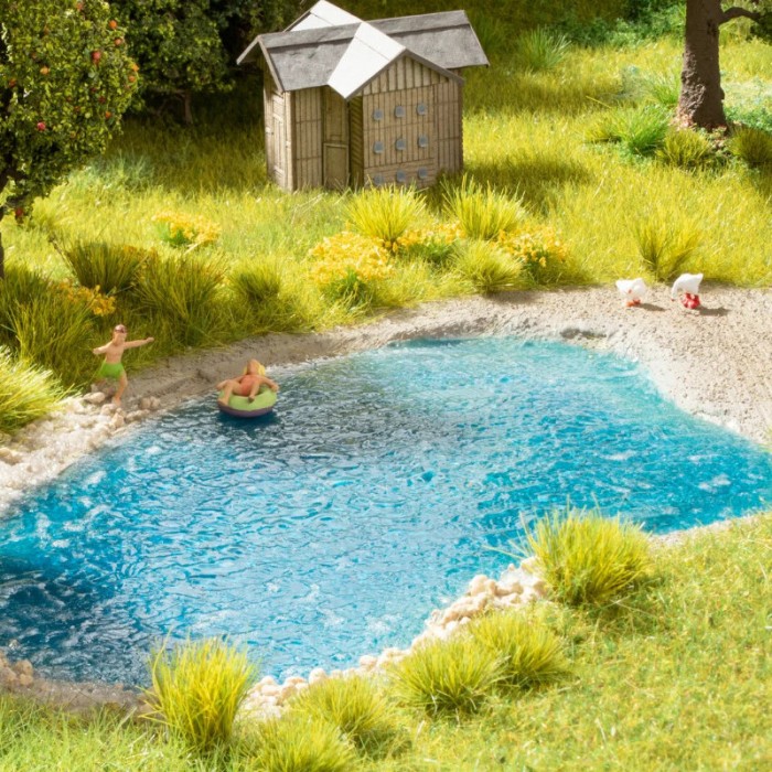 Water Sheet Blue Noch 60850