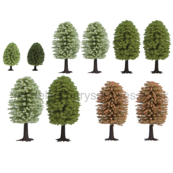 Deciduous Spring Trees 50-90 mm tall Gaugemaster GM1801