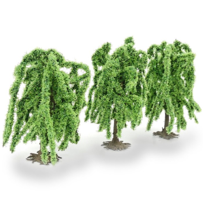 Weeping Willow Trees 85mm Tall Weeping Willow Trees 85mm Tall