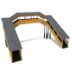 Station footbridge OO GM403
