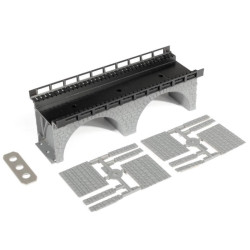 Model railway Stone Bridge Support Pillars OO