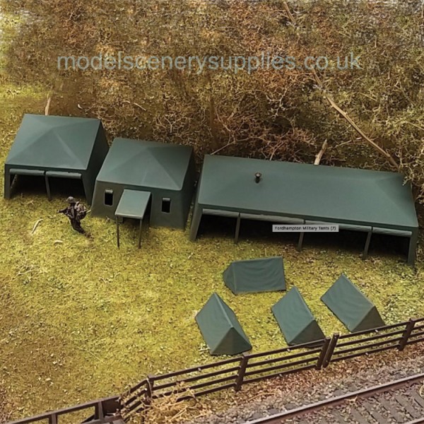 Military Tents OO 25mm 