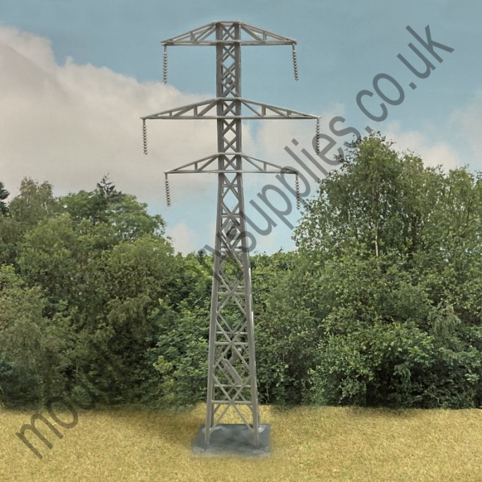 Electricity Pylons OO Pack of 3 GM470 Electricity Pylons OO Pack of 3 GM470