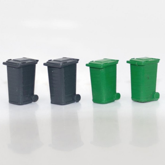 Wheelie Bins domestic OO 