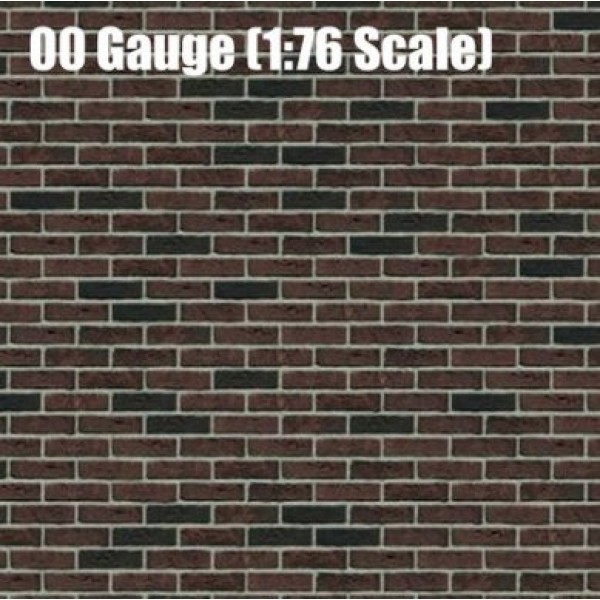 Brown Brick Wall OO