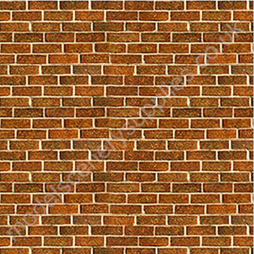 ID Backscenes Self-Adhesive Building Paper Traditional Red Brick O ...