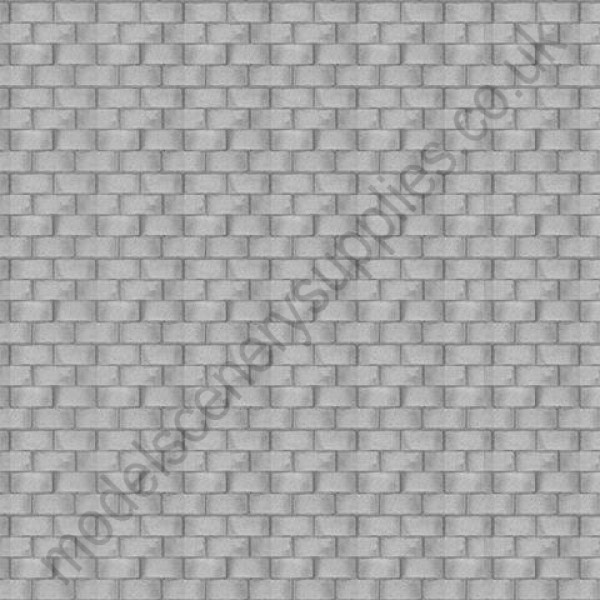 Self-Adhesive Building Paper Breeze Block O gauge 