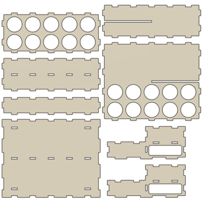 Paint Station Paint Pot Tidy for 26mm Paint Pots