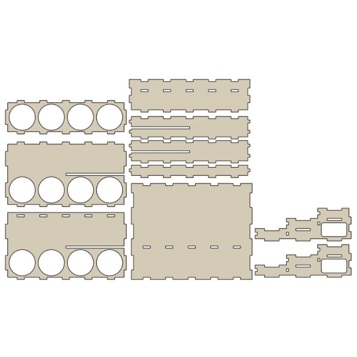 Paint Station Paint Pot Tidy for 36mm Paint Pots