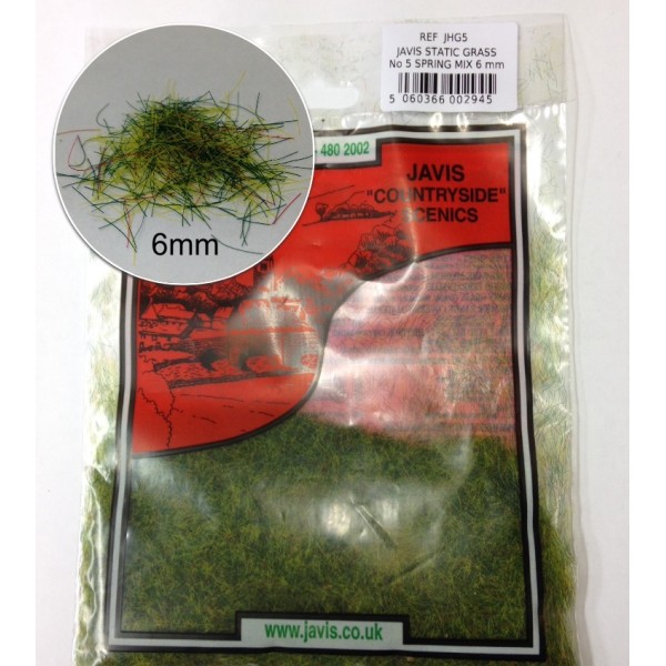 Static Grass  Spring Mix 6mm