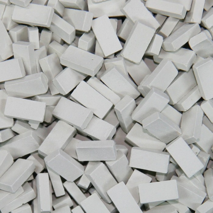 Model Building Bricks By Juweela Grey 1:12 Scale Juweela 12002