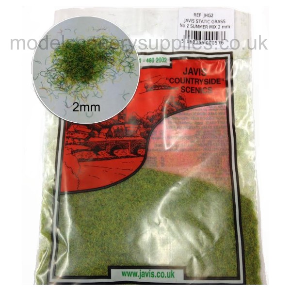 Static Grass Summer Mix 2mm Javis JHG2