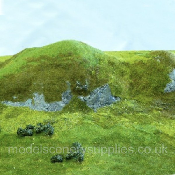 Rough Terrain Static Grass Mat SPRING GREEN