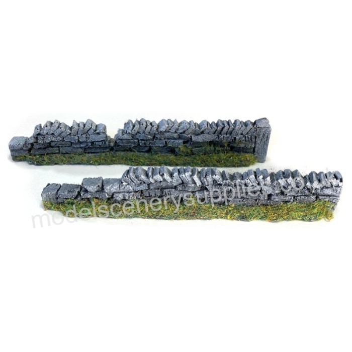 Roadside Dry Stone Damaged Walling OO PW1DAM Roadside Dry Stone Damaged Walling OO PW1DAM