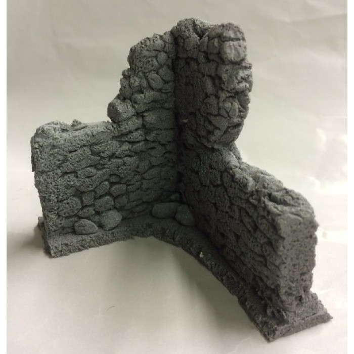28mm Battle Zone Corner Damage Wall Javis BZB2 28mm Battle Zone Corner Damage Wall Javis BZB2