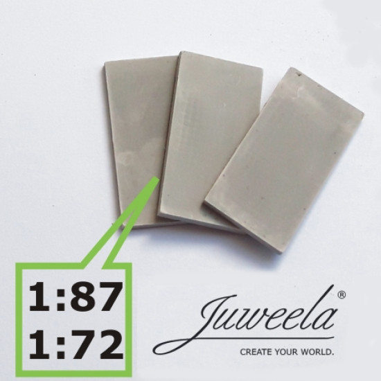 Model Reinforced Concrete Plates 34 X 17mm Juweela 20034