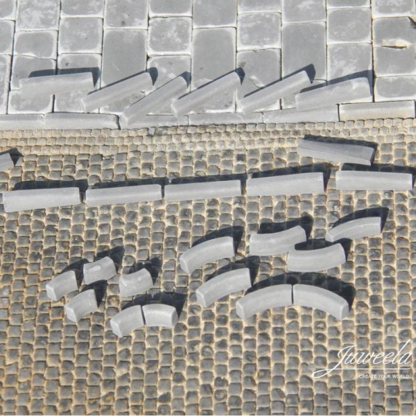 Pavement Curb Stones Drop and Corner OO Juweela 28355