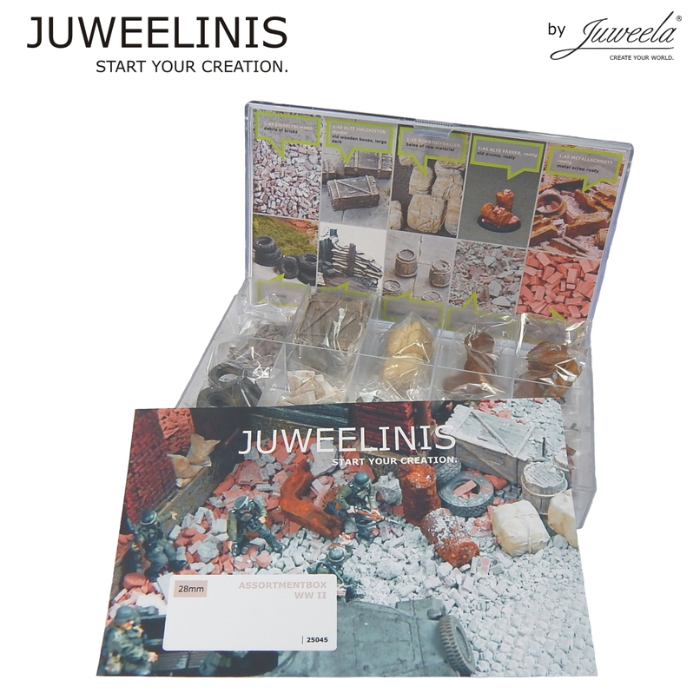 Juweelinis 28mm WWII Assortment Box Juweela 25045 Juweelinis 28mm WWII Assortment Box Juweela 25045