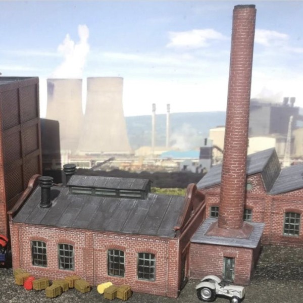 Brewery Boiler House Kit  N Gauge