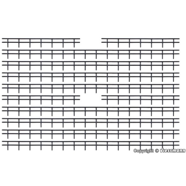 Railing fence N gauge Vollmer 47425