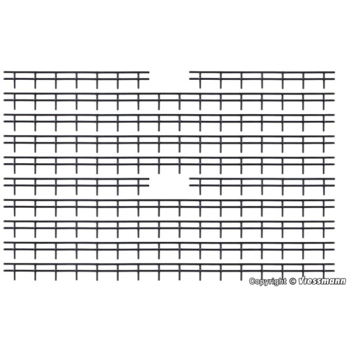Railing fence N gauge Vollmer 47425