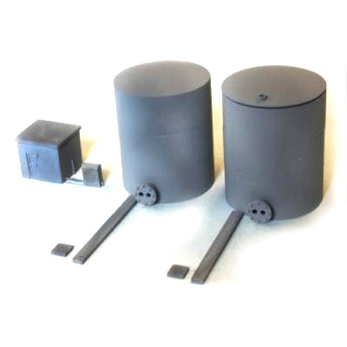 Oil Refinery Tanks N gauge Oil Refinery Tanks N gauge