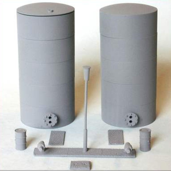 Large Tanks Silos  OO