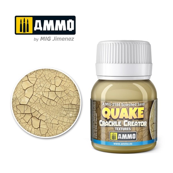 Quake Crackle Scorched Sand Effect.