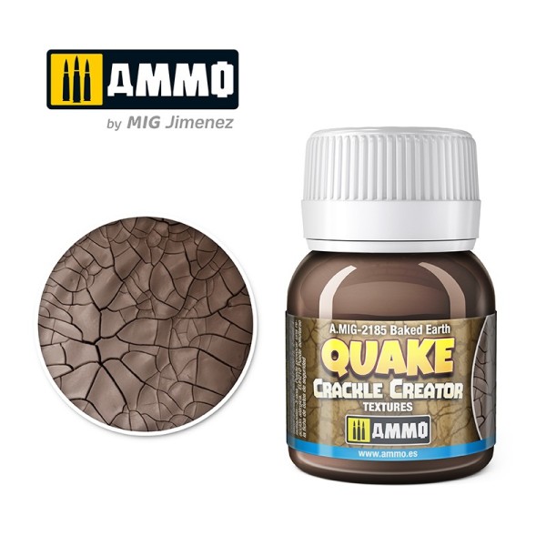 Quake Crackle Baked Earth Effect.