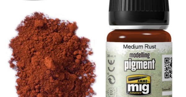 Weathering Powder Medium Rust MIG 3005