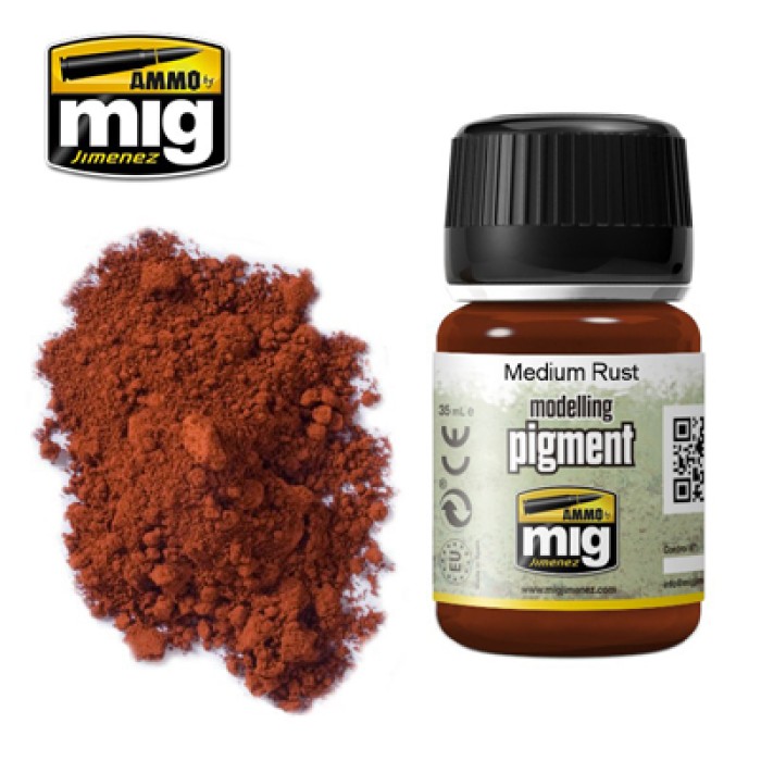 Weathering Powder Medium Rust MIG 3005