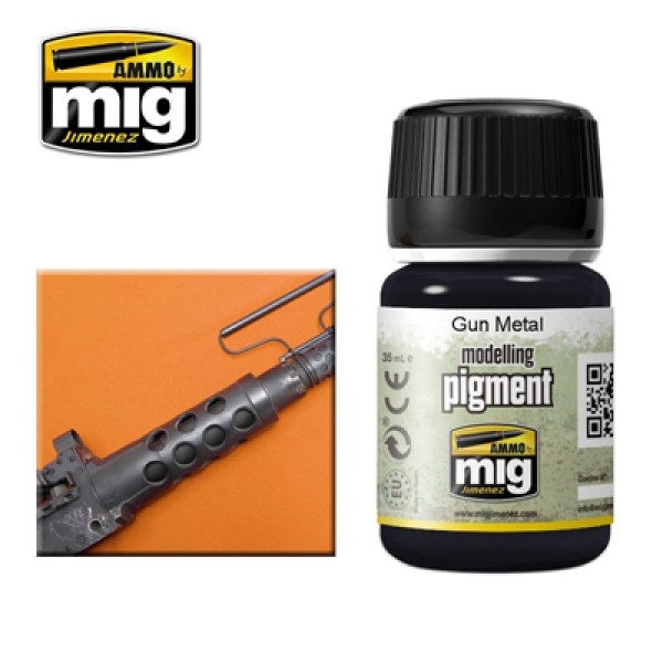 Weathering Powder Gun Metal MIG 3009