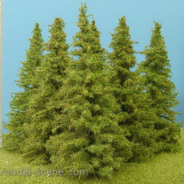 Larch Trees 100mm tall Model Scene MO100