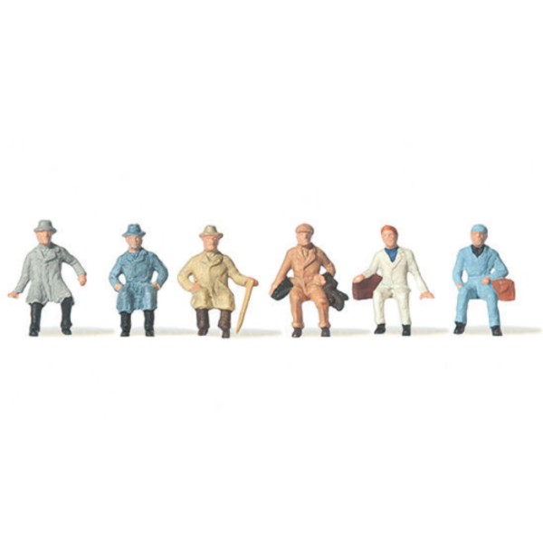 Seated People N gauge