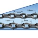 Fine Chain 1.5 and 2mm total 800mm long
