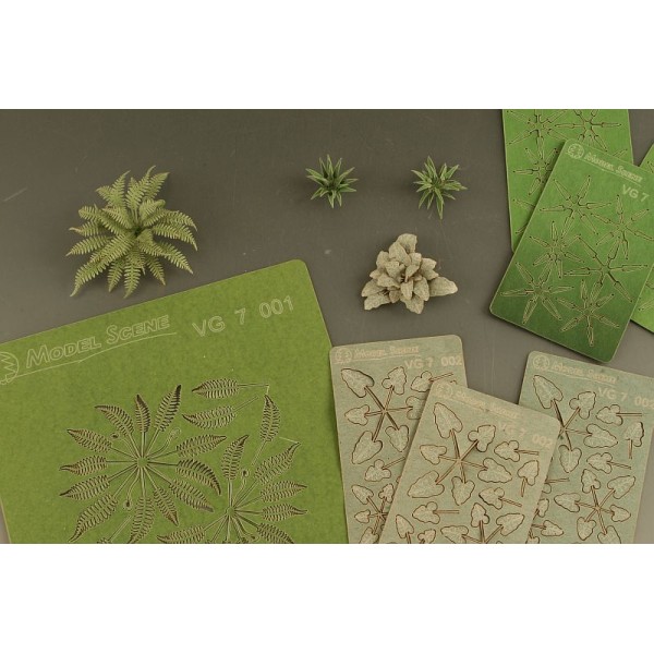 Bracken Fern OO Model Scene VG7-030